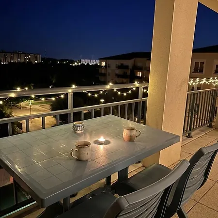 Apartment Evasion - Terrace & Video Projector